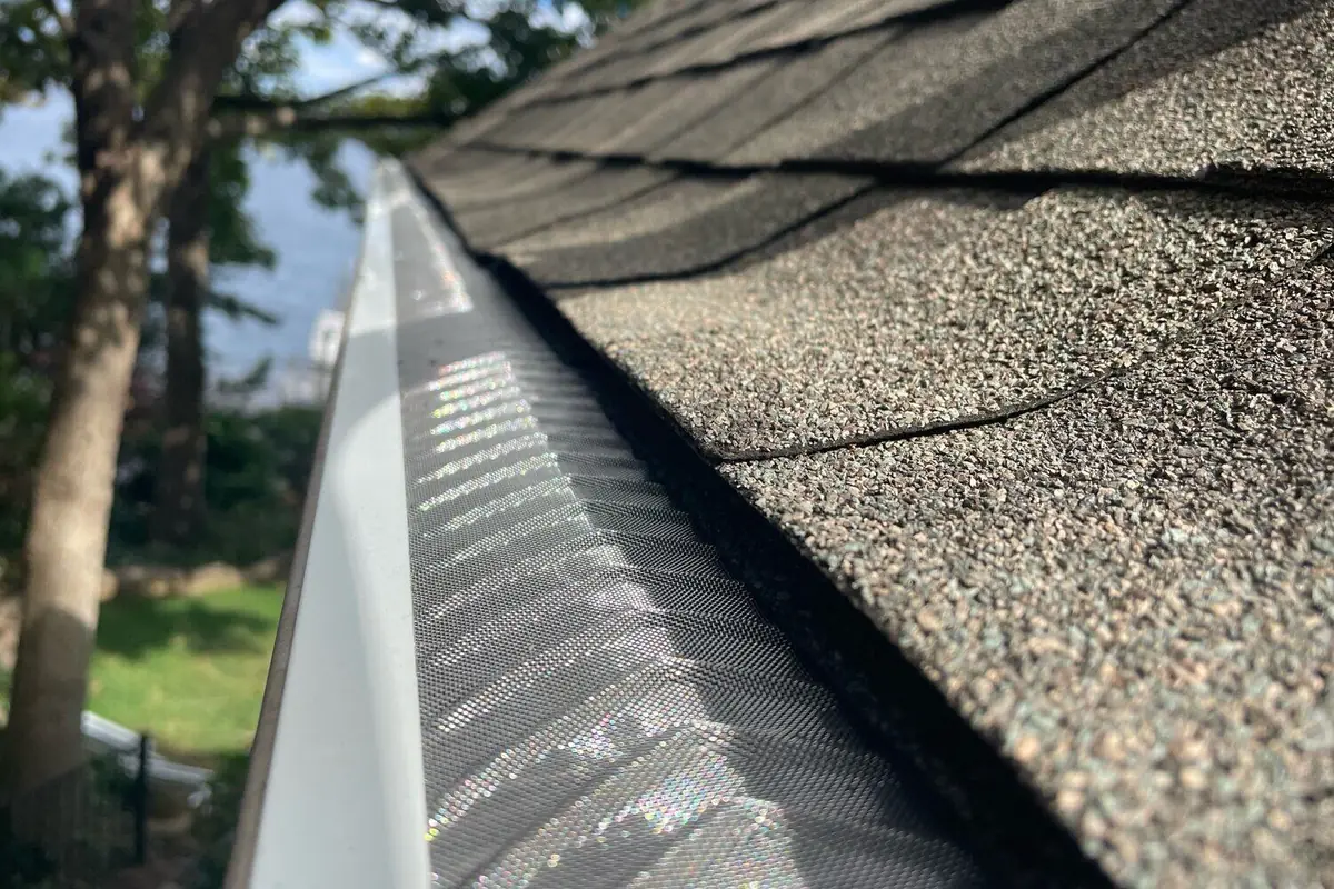 Gutter Guard Installation detail